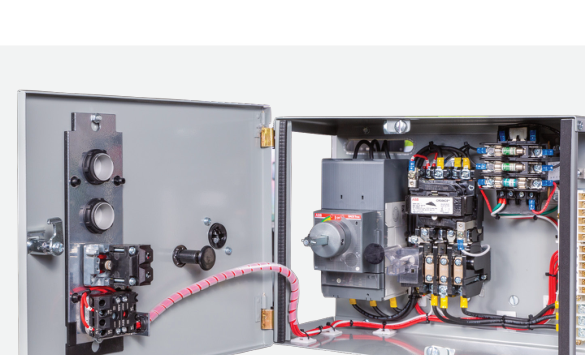 Open ABB replacement MCC bucket for a legacy ITE 5600 motor control center